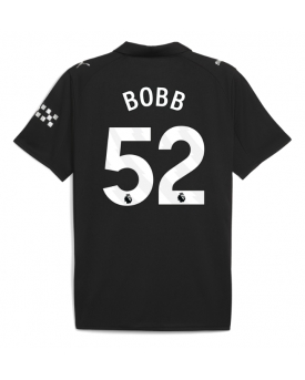 Billige Fotballdrakt Manchester City Oscar Bobb #52 Replika Bortedrakt 2025-26 Kortermet Billige Fotballdrakt Manchester City Oscar Bobb #52 Replika Bortedrakt 2025-26 Kortermet